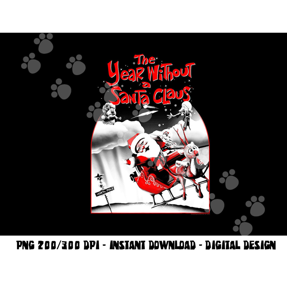 The Year Without a Santa Claus Santa Poster A png, sublimation .jpg
