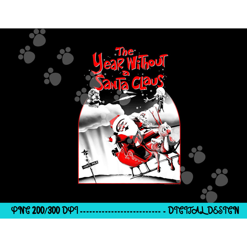The Year Without a Santa Claus Santa Poster A png, sublimation .jpg