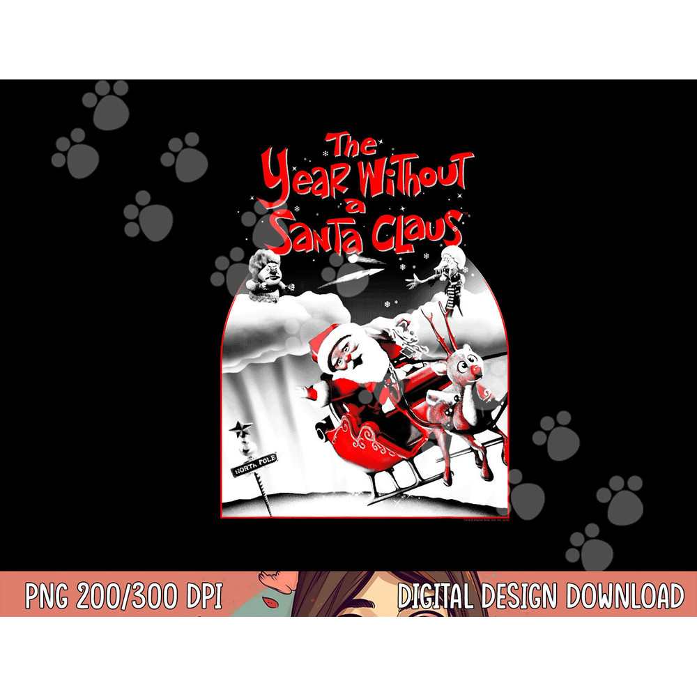 The Year Without a Santa Claus Santa Poster A png, sublimation .jpg
