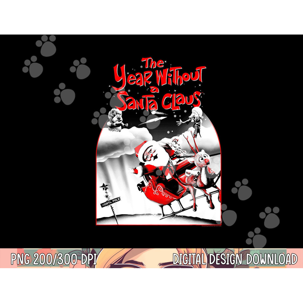 The Year Without a Santa Claus Santa Poster A png, sublimation .jpg
