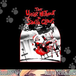 the year without a santa claus santa poster a  png, sublimation