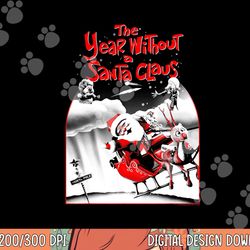 the year without a santa claus santa poster a  png, sublimation