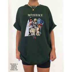beetlejuice 1988 movie shirt, vintage horror beetlejuice shirt