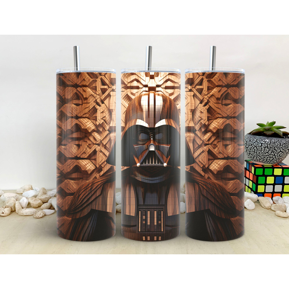 3D Darth Vader Tumbler, Star Wars Tumbler, 20oz Skinny Tumbler, 3D Tumbler Wrap, Star Wars Dad, 3D tumbler wrap, Cartoon 3D Tumbler Wrap.jpg