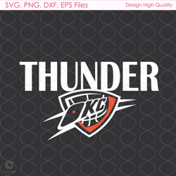 thunder okc logo svg, sport svg, nba svg, nba team svg, thunder okc svg, basketb