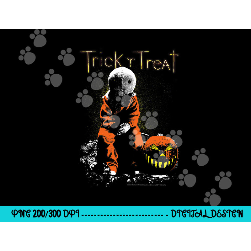 Trick r Treat Sitting Sam png, sublimation .jpg