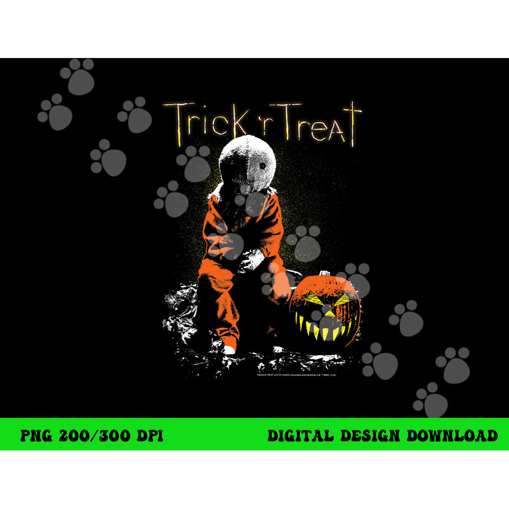 Trick  r Treat Sitting Sam  png, sublimation .jpg