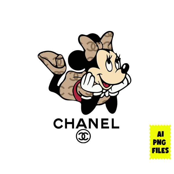 Channel Mini Mouse Minnie Mouse Chanel Png, Chanel Logo Png, Minnie Mouse Png, - Inspire ...