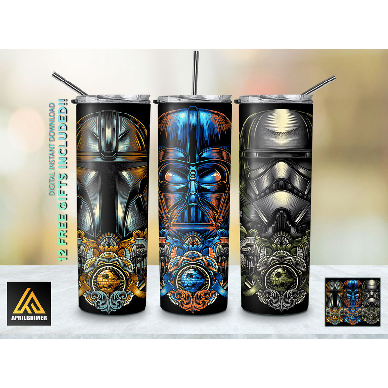 Movie Characters 20 Oz Skinny Tumbler StraightTapered Wrap Png Sublimation Design, Movie Characters Tumbler PNG File, Movie Characters Png-2.jpg
