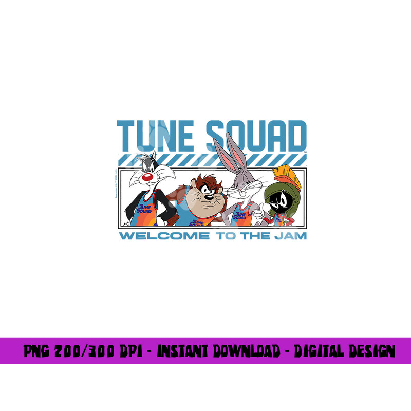 Tune Squad Welcome To The Jam  png, sublimation .jpg