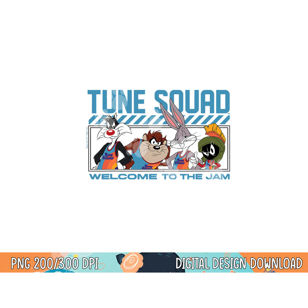 Tune Squad Welcome To The Jam  png, sublimation .jpg