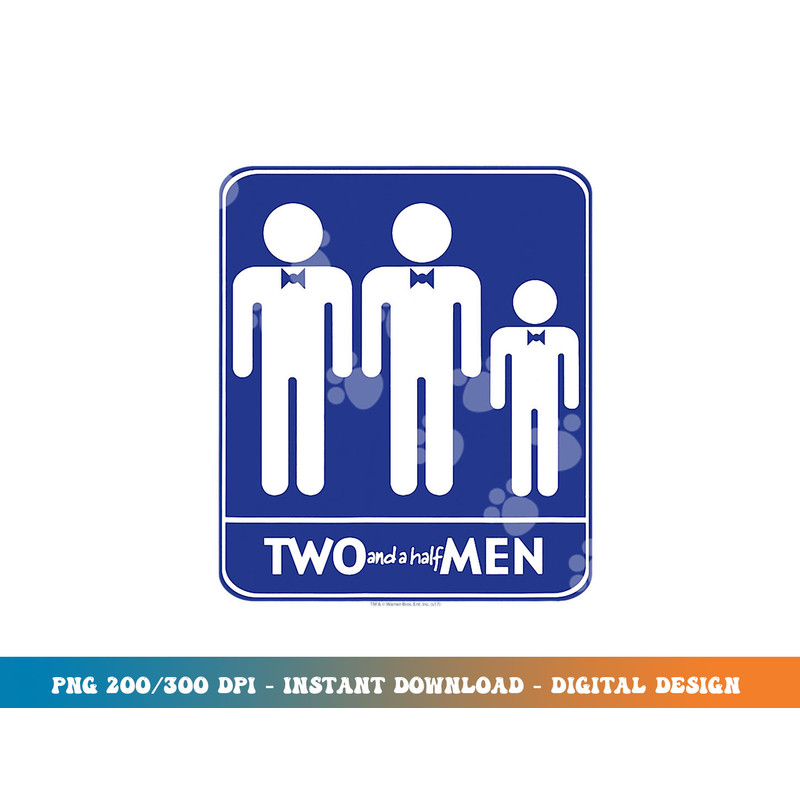 Two and a Half Men Men Symbols png, sublimation.jpg
