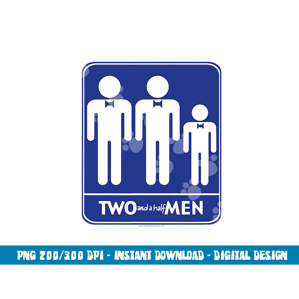 Two and a Half Men Men Symbols  png, sublimation .jpg