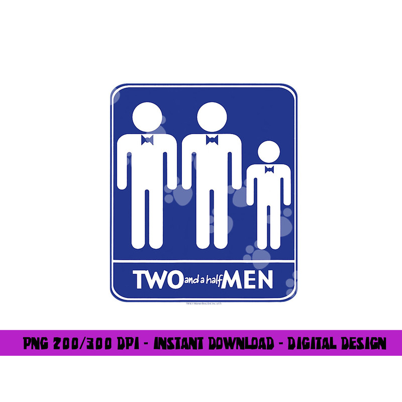 Two and a Half Men Men Symbols  png, sublimation .jpg
