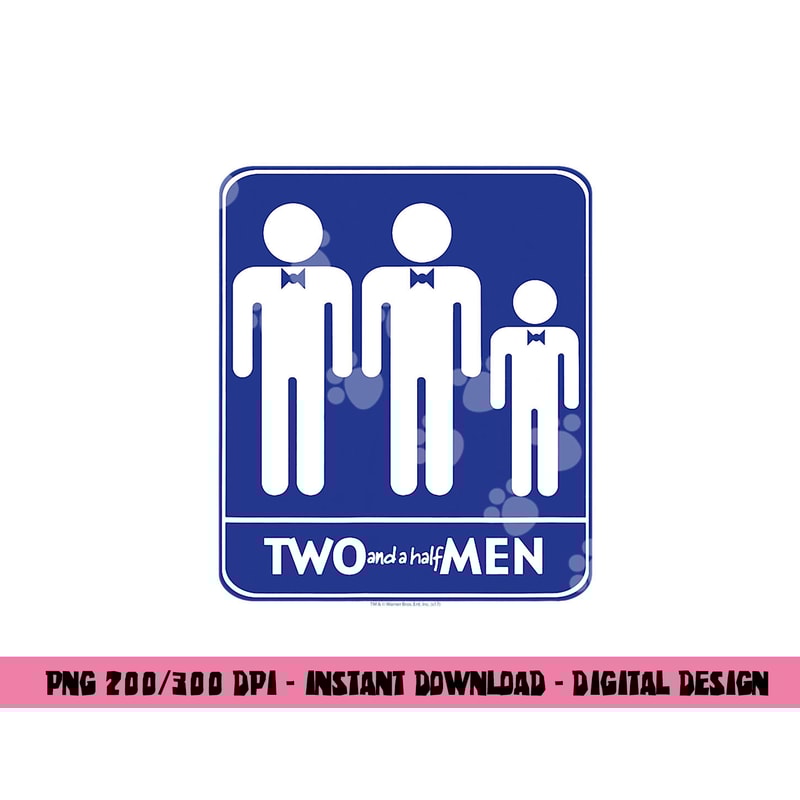 Two and a Half Men Men Symbols png, sublimation .jpg
