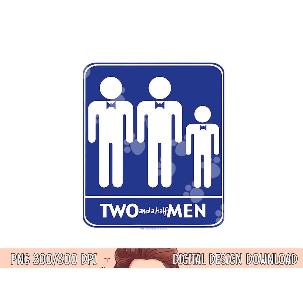 Two and a Half Men Men Symbols png, sublimation .jpg