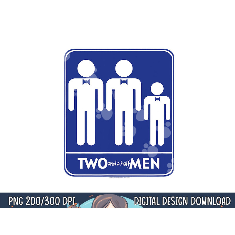 Two and a Half Men Men Symbols png, sublimation .jpg