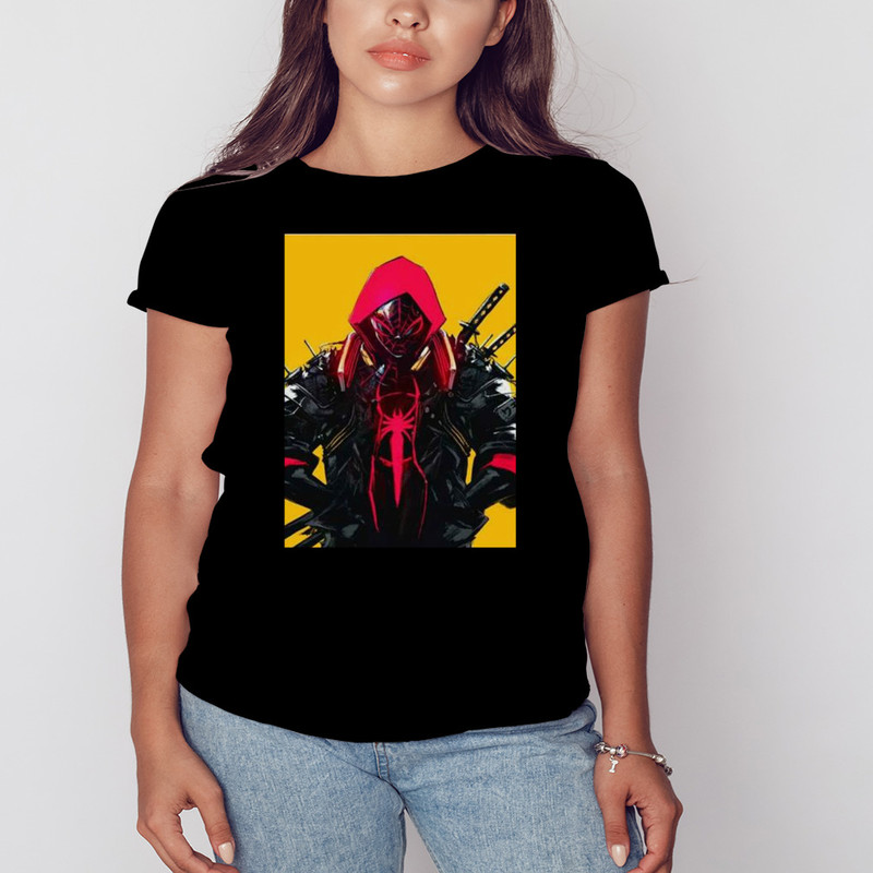 Miles Morales Spider Man Across The SpiderVerse Ninja Style Shirt, Shirt For Men Women, Graphic Design, Unisex Shirt