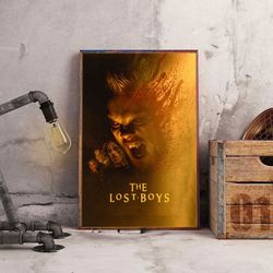 movie poster, film poster, the lost boys poster, wall art, wall decor, prints, home decor, shattered dreams