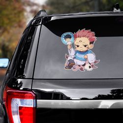 jujutsu kaisen decal, jujutsu kaisen sticker, manga decal, yuji itadori decal, manga sticker, anime decal, anime sticker