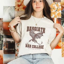 vintage basgiath war college shirt fourth wing shirt