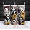 Horror Movie Tumbler, Horror Movie Skinny Tumbler, Horror Movie 20oz Skinny Tumbler, Macabre Masterpieces Tumbler.png