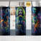 Horror Movie Tumbler, Horror Movie Skinny Tumbler, Horror Movie 20oz Skinny Tumbler, Macabre Twilight Tumbler.png
