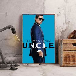 movie poster, film poster, the man from uncle poster, wall art, wall decor, prints, home decor, undercover alliance