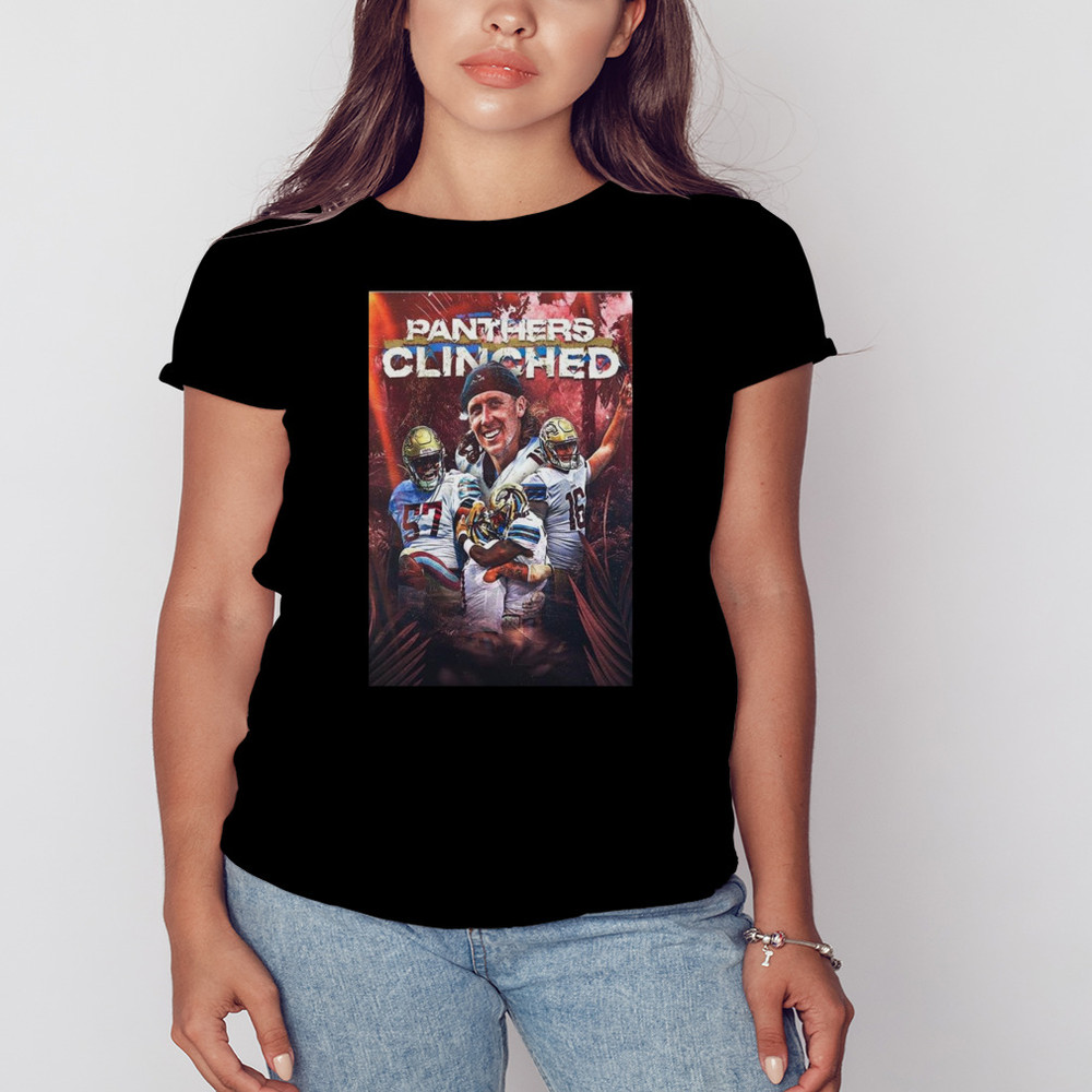 Michigan Panthers Clinched 2023 USFL Playoffs Shirt, Unisex Clothing, Shirt For Men Women, Graphic Design, Unisex Shirt