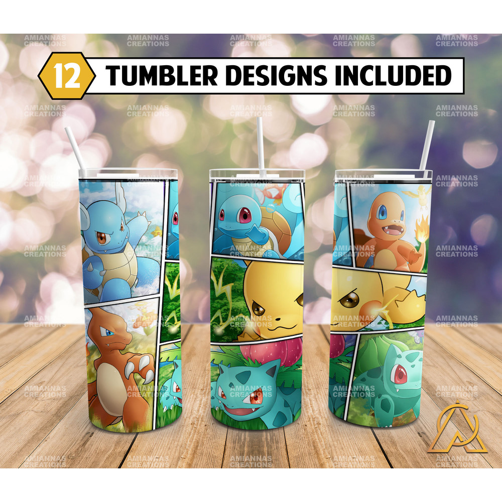Cartoon Skinny Tumbler 20 oz Sublimation Design PNG - Movie Character Tumbler Straight and Tapered PNG-13.jpg