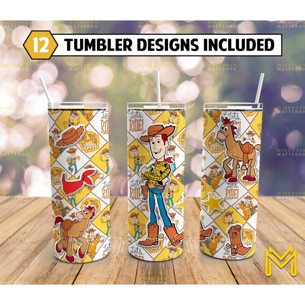 Cartoon Skinny Tumbler 20 oz Sublimation Design PNG - Movie Character Tumbler Straight and Tapered PNG-16.jpg