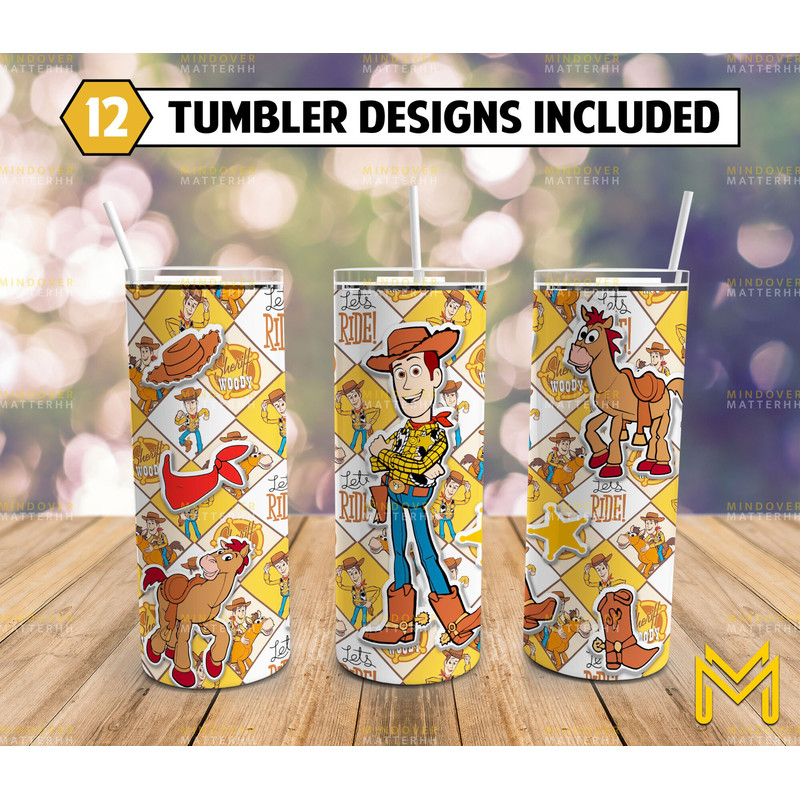 Cartoon Skinny Tumbler 20 oz Sublimation Design PNG - Movie Character Tumbler Straight and Tapered PNG-16.jpg
