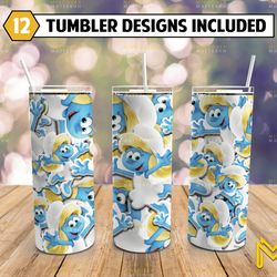 cartoon character tumbler, cartoon character skinny tumbler