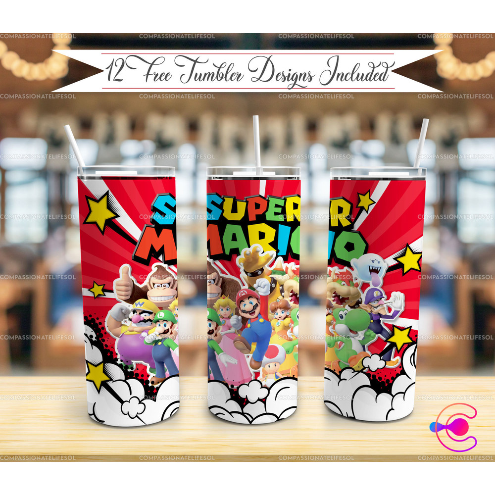 Cartoon Skinny Tumbler 20 oz Sublimation Design PNG - Movie Character Tumbler Straight and Tapered PNG-26.jpg