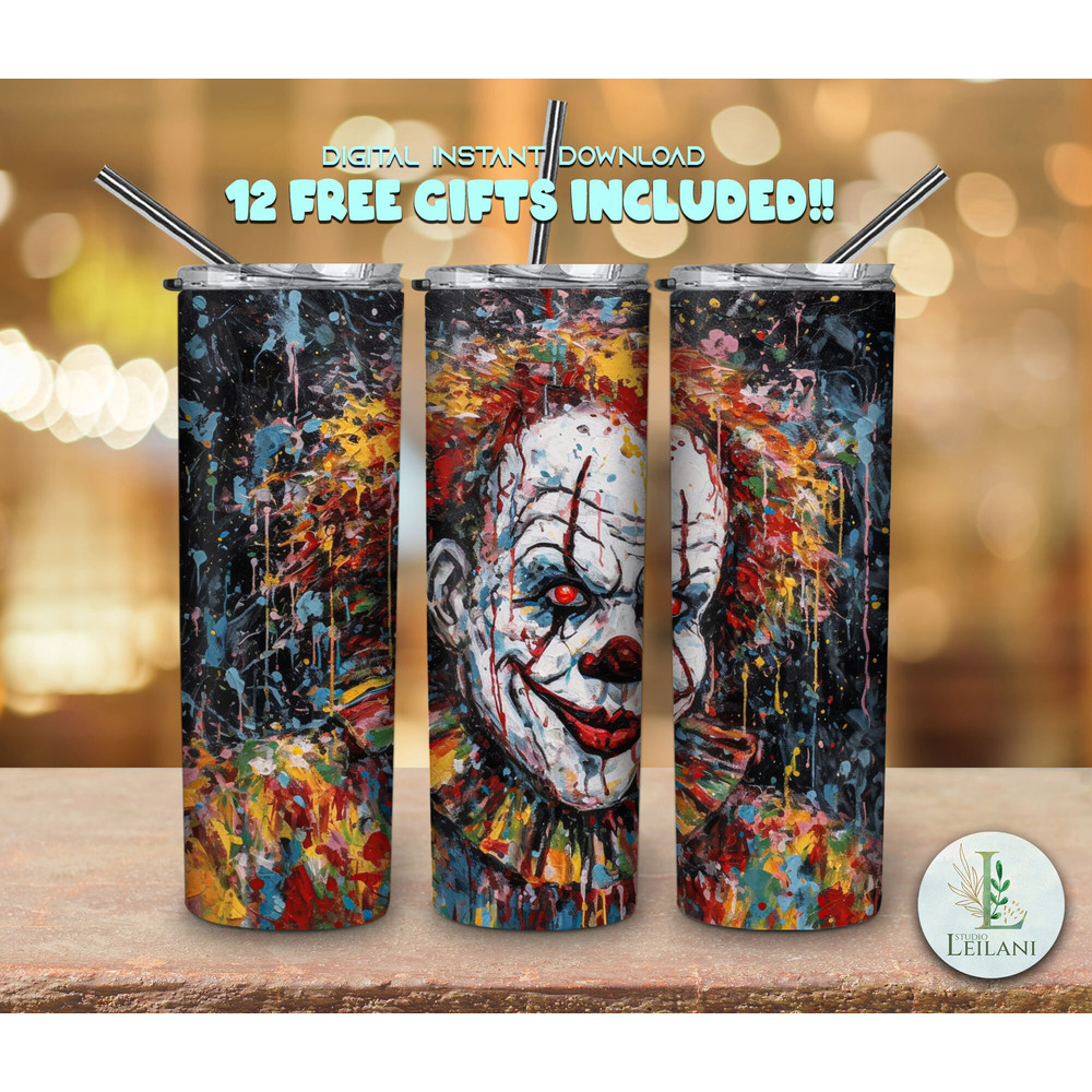 Horror Movie Tumbler, Horror Movie Skinny Tumbler, Horror Movie 20oz Skinny Tumbler, Phantasmal Encounters Tumbler.png