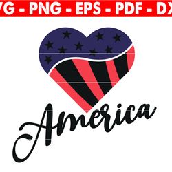 america svg, varsity america svg, 4th of july svg, fourth of july svg, independence day svg, retro, digital download