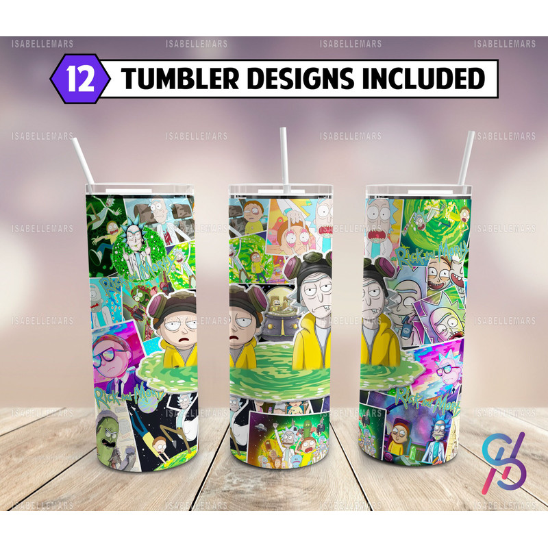 Cartoon Skinny Tumbler 20 oz Sublimation Design PNG - Movie Character Tumbler Straight and Tapered PNG-42.jpg