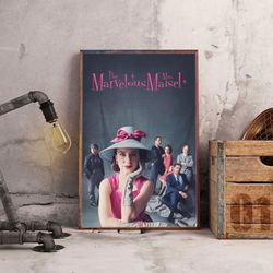 the marvelous mrs maisel poster, movie poster, film poster, wall art, wall decor, prints, home decor, irresistible
