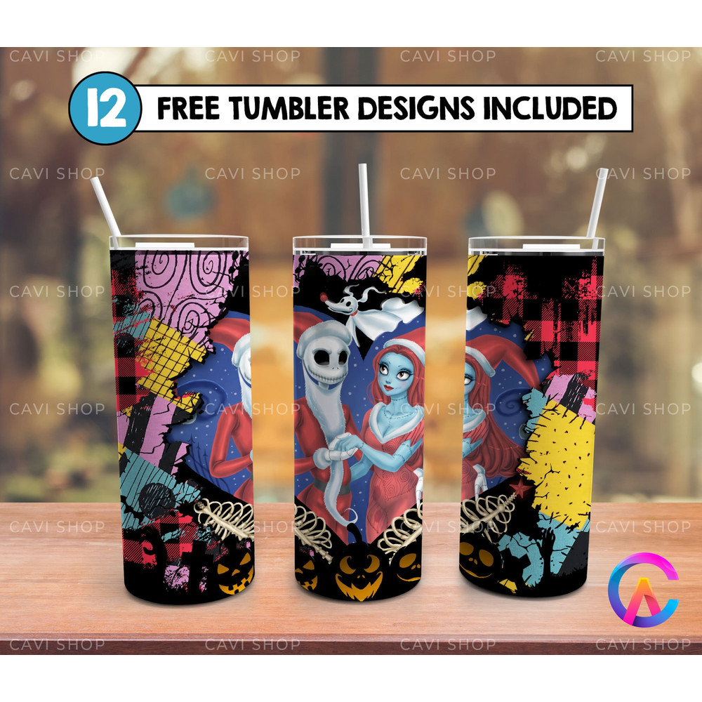 Cartoon Skinny Tumbler 20 oz Sublimation Design PNG - Movie Character Tumbler Straight and Tapered PNG-53.jpg
