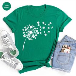 irish graphic tees, st patricks day gift, four leaf clover t-shirt, gift for her, shamrock tee, st patricks day outfit,