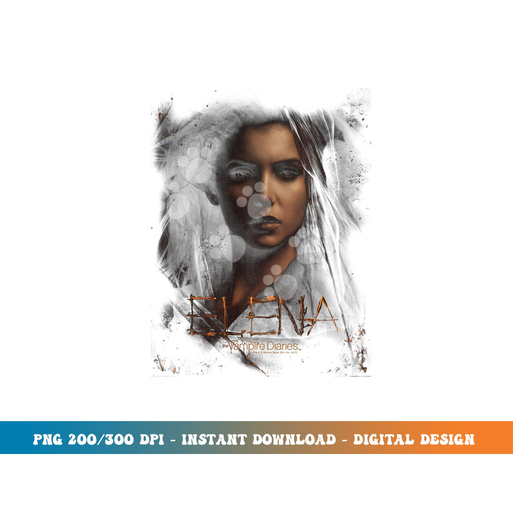 Vampire Diaries Elena Smokey Veil Longsleeve T Shirt Long Sleeve png, sublimation.jpg
