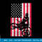 USA American Flag Dirt Bike Red White Blue 4th of July Top T-Shirt copy.jpg