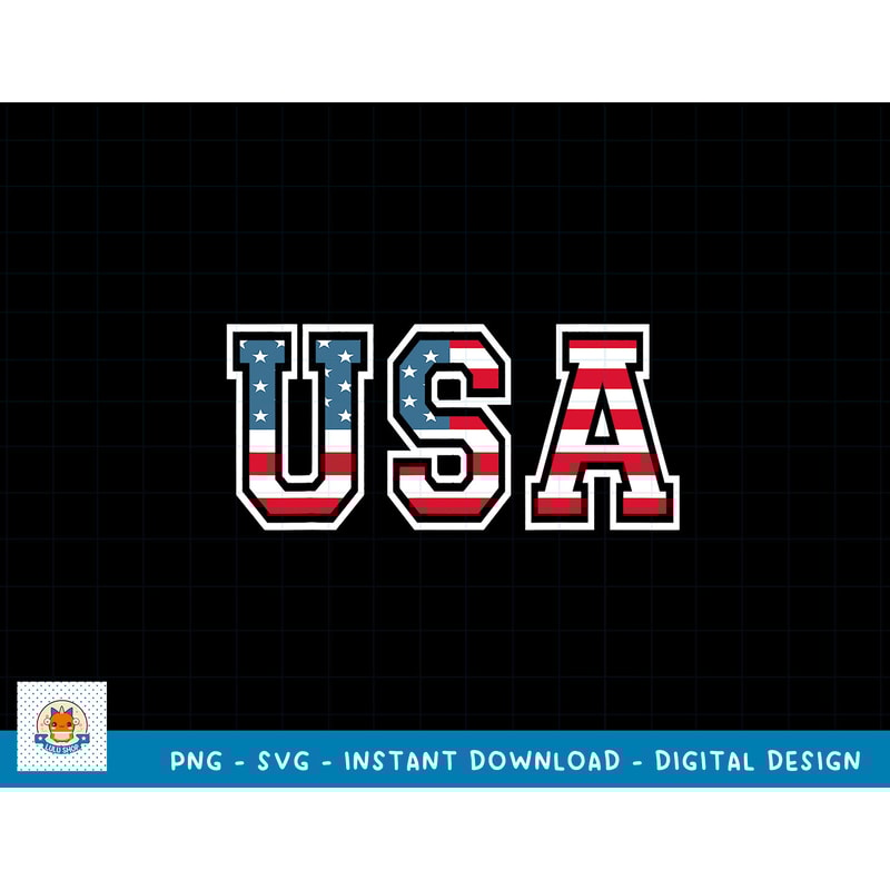 USA US Flag Patriotic 4th of July America T-Shirt copy.jpg