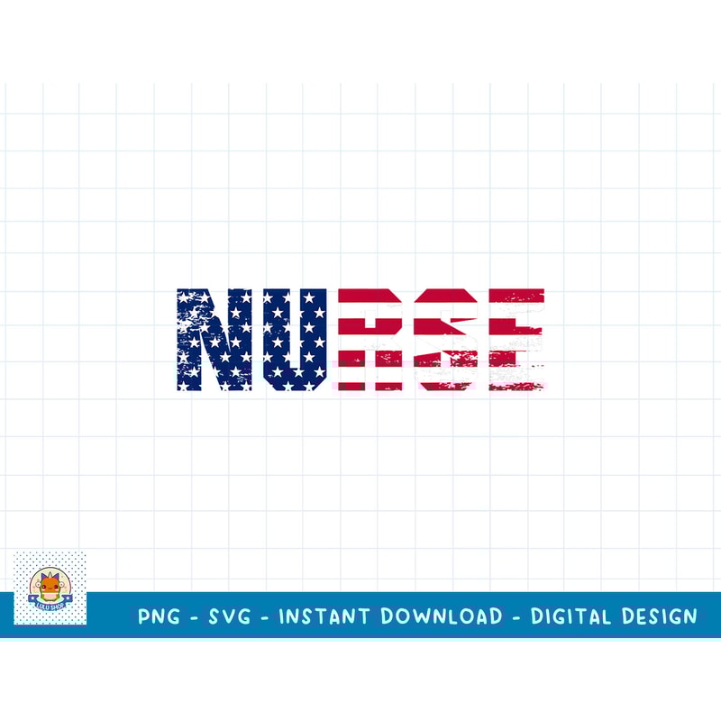 Vintage Nurse 4th of July American Flag Nurse USA T-Shirt copy.jpg