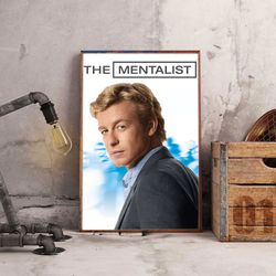the mentalist poster, movie poster, film poster, wall art, wall decor, prints, home decor, unlocking minds' mysteries