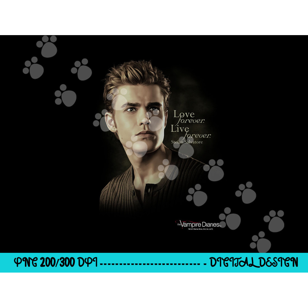 Vampire Diaries Stefan Forever Longsleeve T Shirt Long Sleeve png, sublimation .jpg