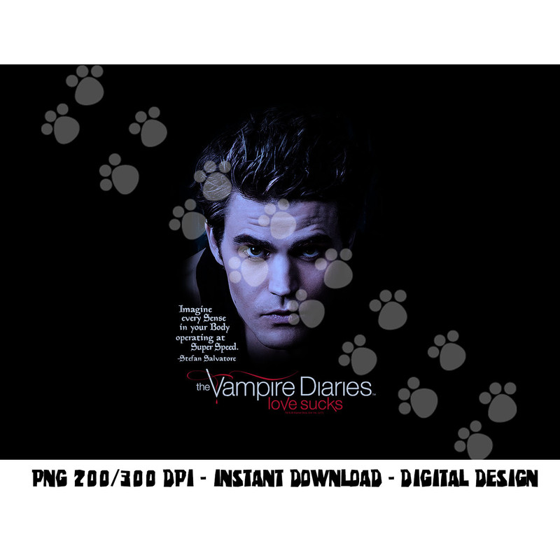 Vampire Diaries Stefan Sense Your Body Longsleeve T Shirt Long Sleeve png, sublimation .jpg