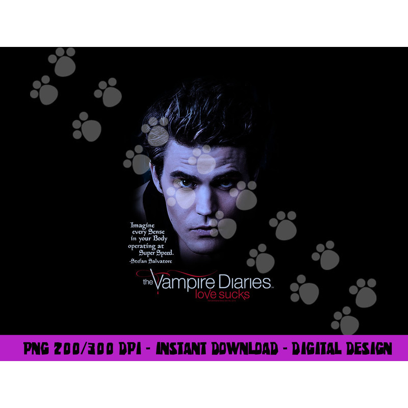 Vampire Diaries Stefan Sense Your Body Longsleeve T Shirt Long Sleeve  png, sublimation .jpg