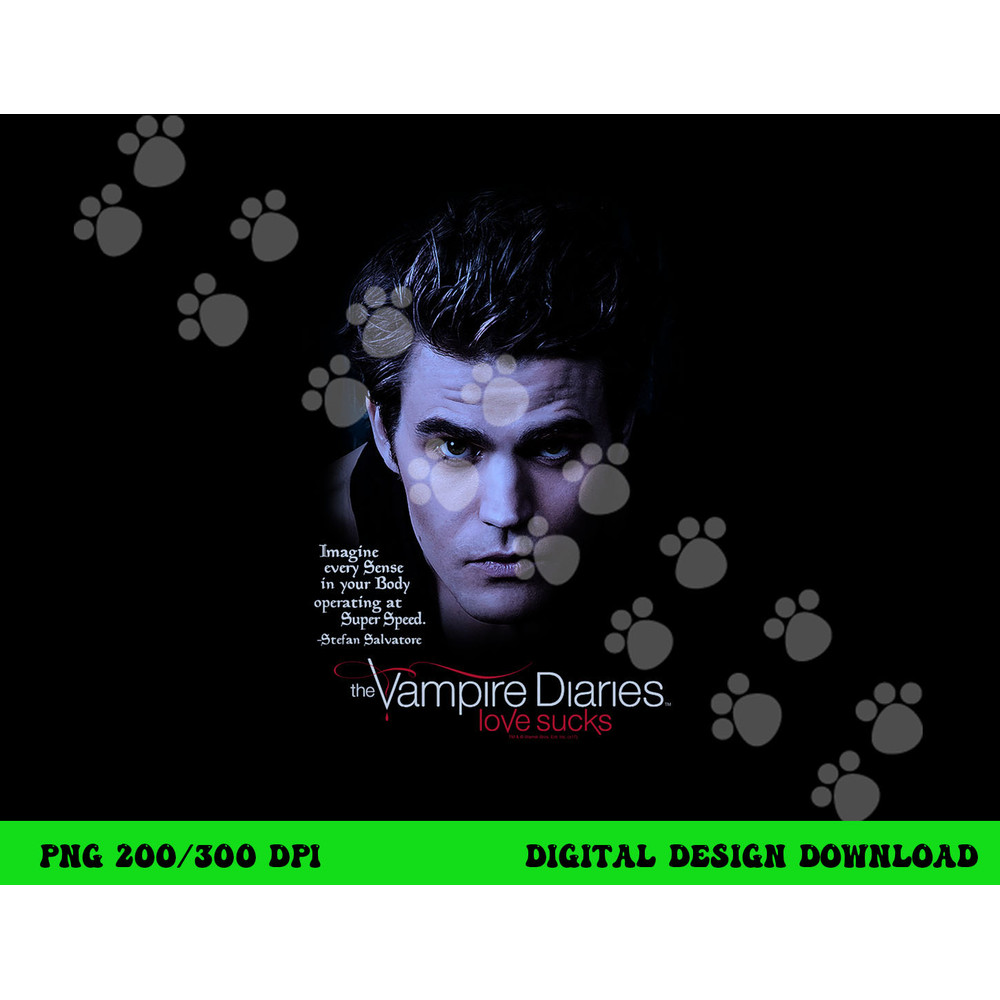 Vampire Diaries Stefan Sense Your Body Longsleeve T Shirt Long Sleeve  png, sublimation .jpg