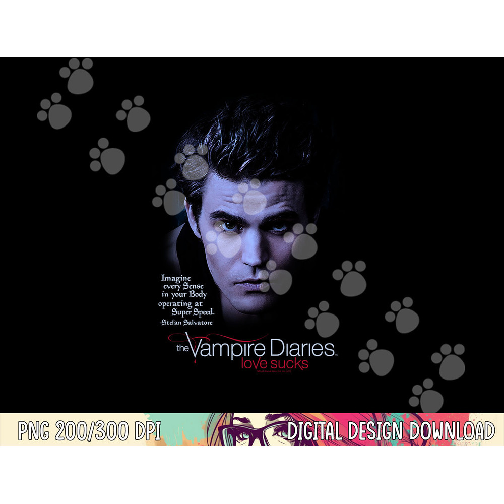 Vampire Diaries Stefan Sense Your Body Longsleeve T Shirt Long Sleeve png, sublimation .jpg